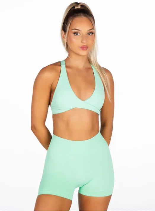 Ensemble Sport Femme Twist Workout - Brassière Yoga Fitness