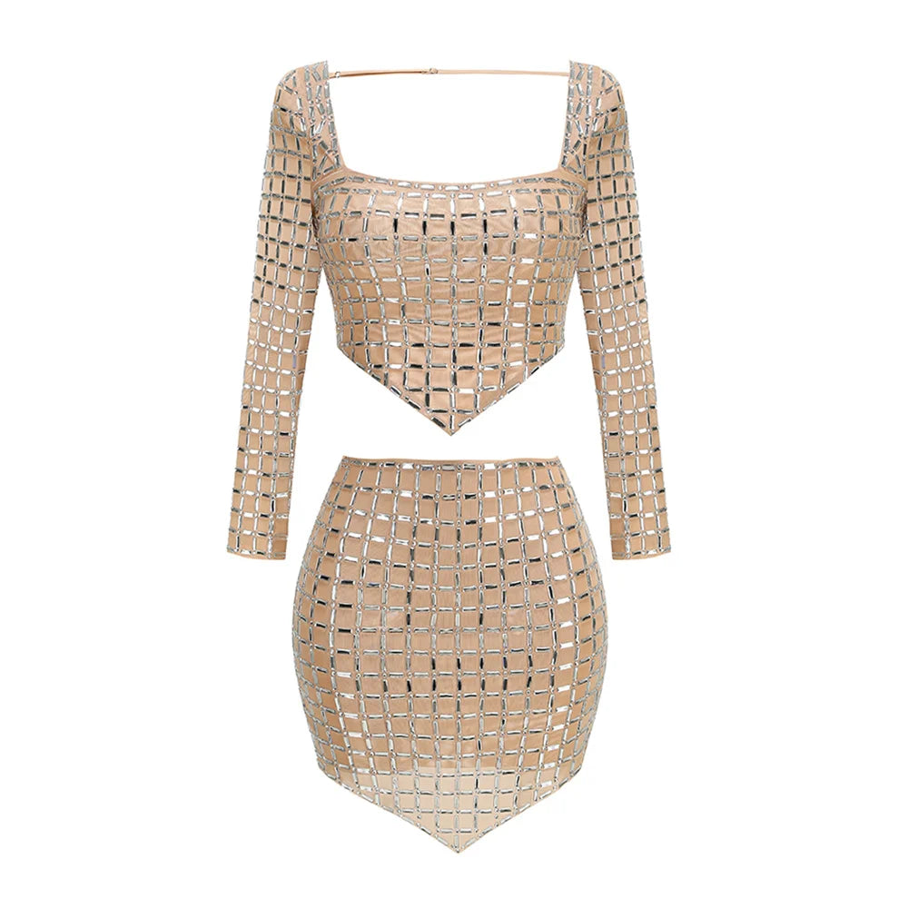 Ensemble & jupe asymétrique