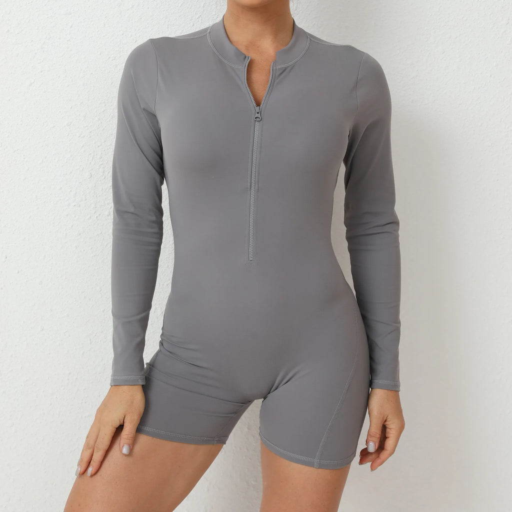 Body Sport Femme Dos V Push Up - Yoga Fitness Une Pièce