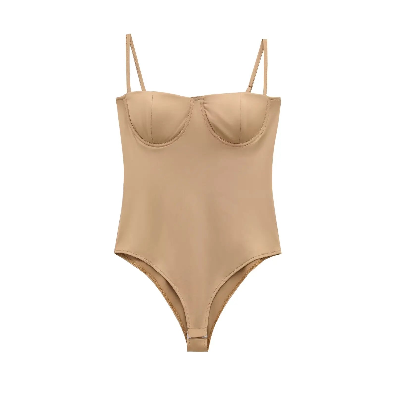 Body Femme Bretelles Fines - Maillot Plage Élégant Slim