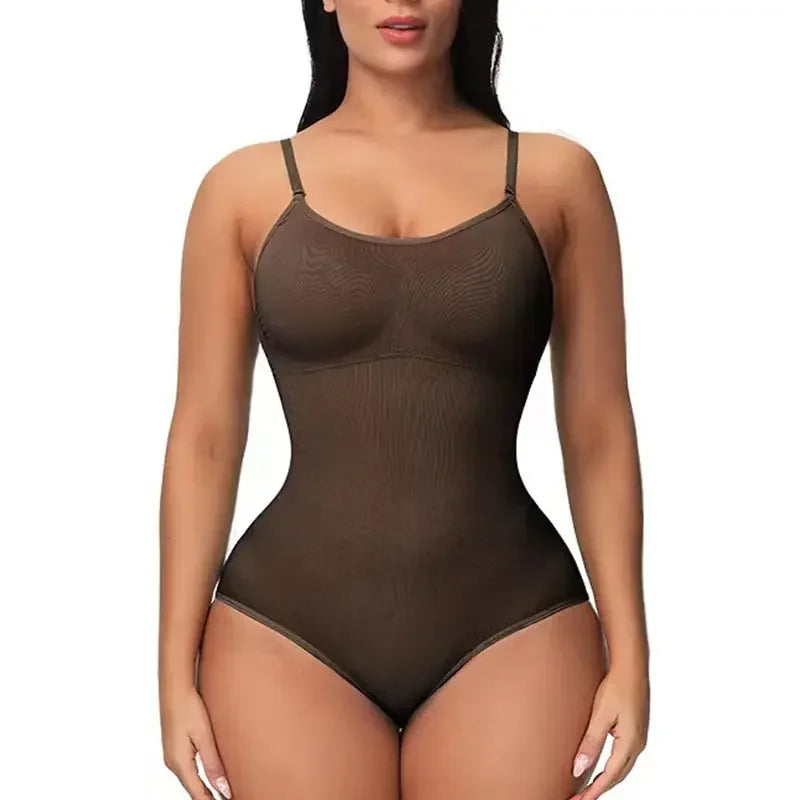 Body Gainant Shapewear Femme - Sculptant Ventre Fesses Sans Coutures