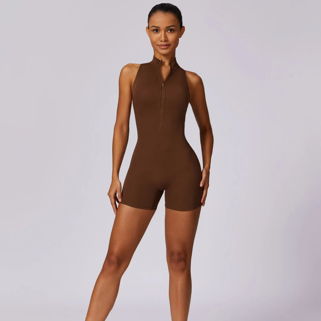 Body Sport Femme Dos Nu Scrunch - Yoga Fitness Doux