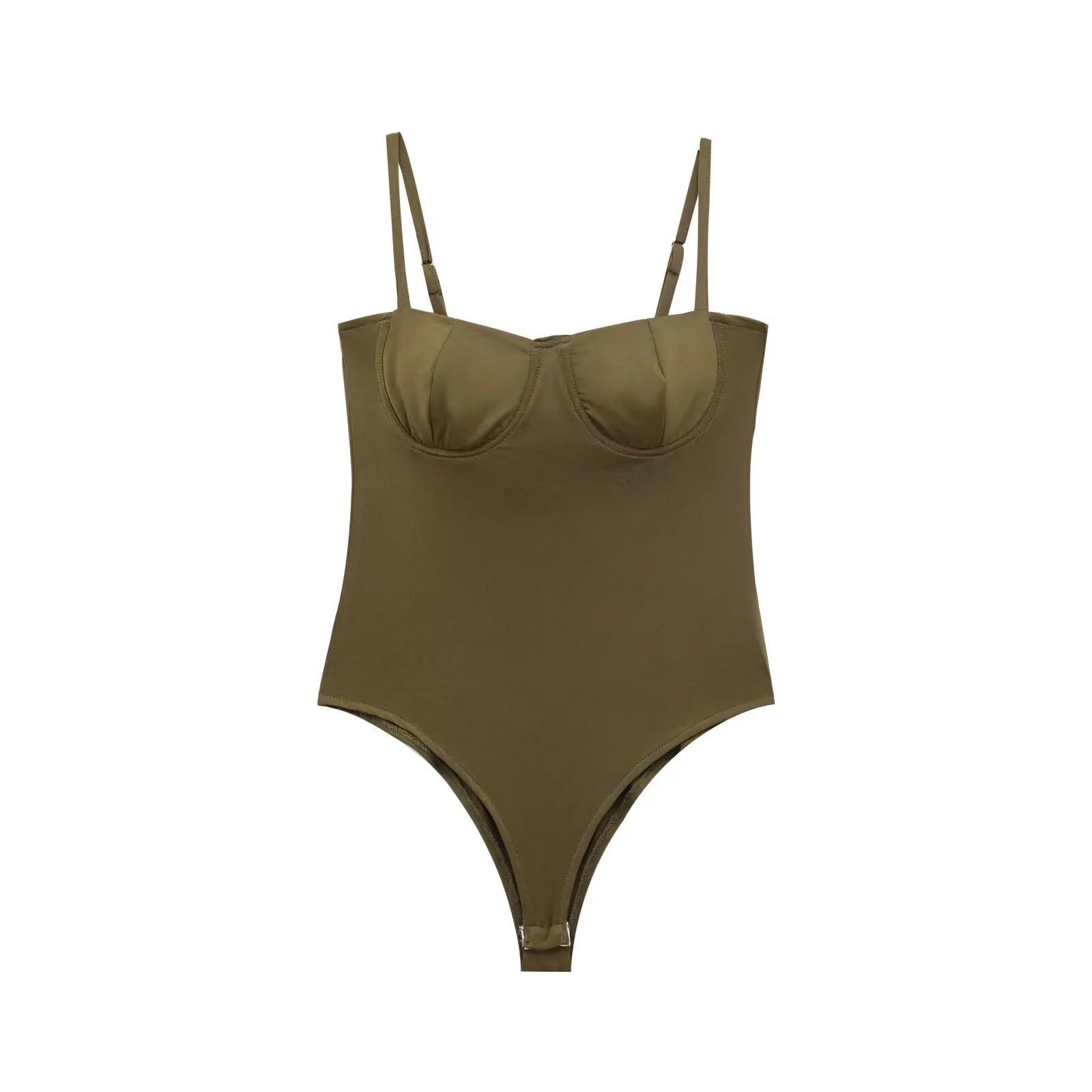 Body Femme Bretelles Fines - Maillot Plage Élégant Slim