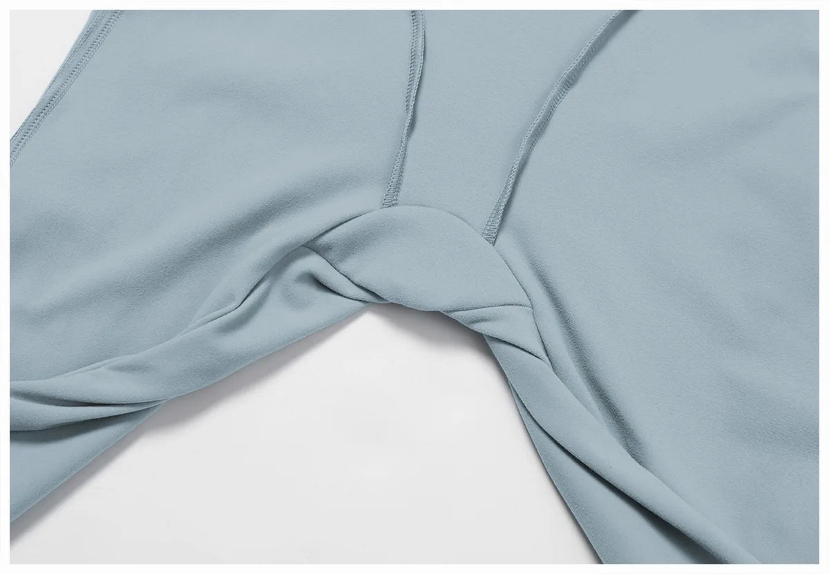 Body Yoga Femme Manches Longues Zip - Combinaison Fitness Sport