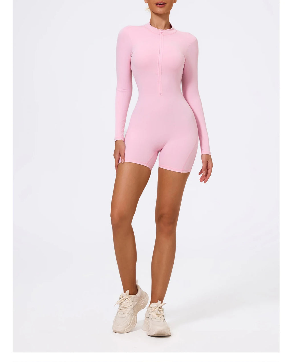 Combinaison Gym Yoga Femme Une Pièce - Dos Nu Short Fitness