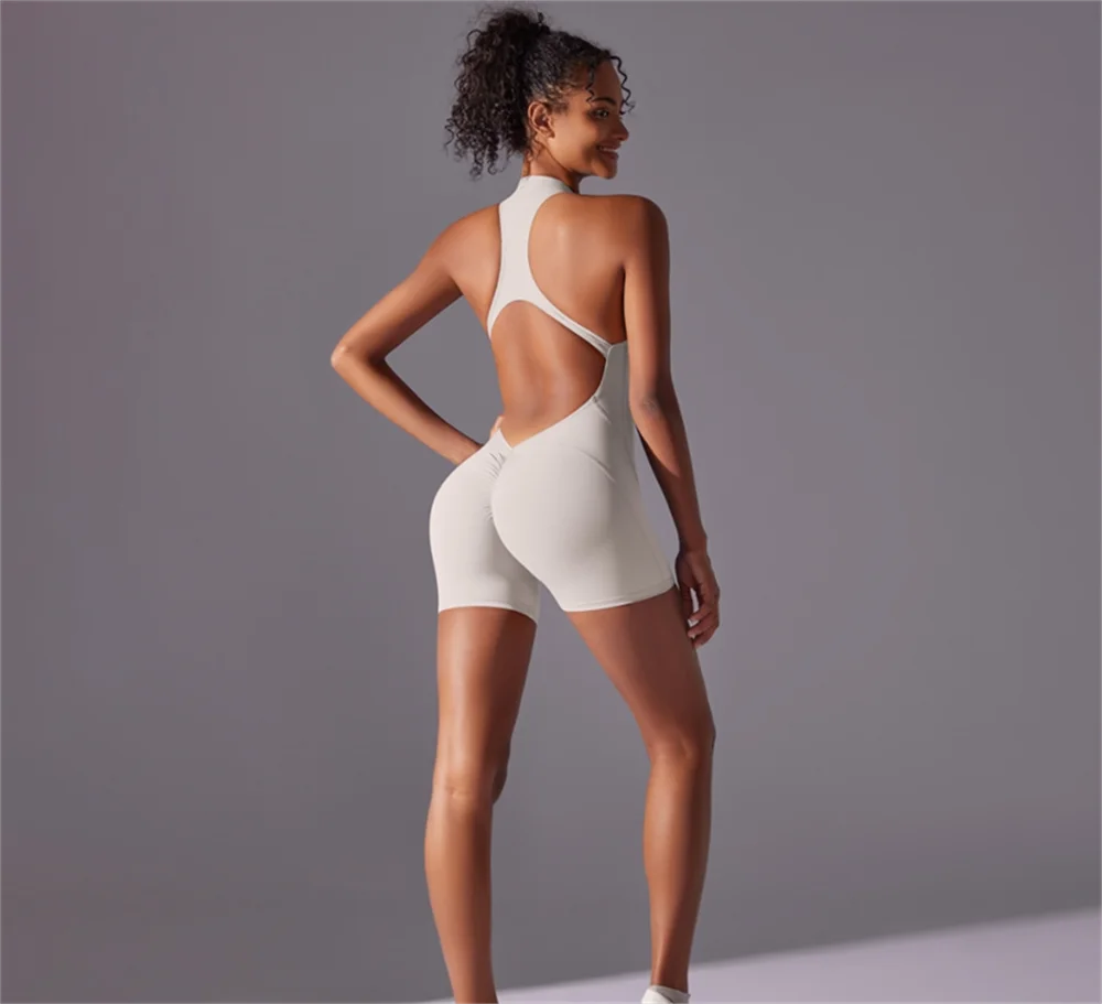 Combinaison sport femme moulante - Yoga & Fitness Nude