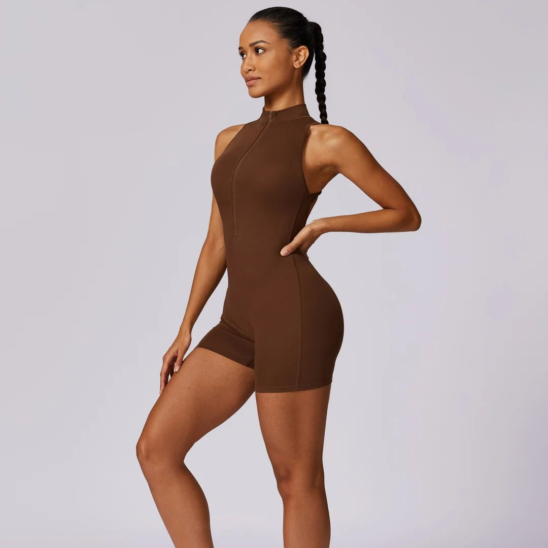 Body Sport Femme Dos Nu Scrunch - Yoga Fitness Doux