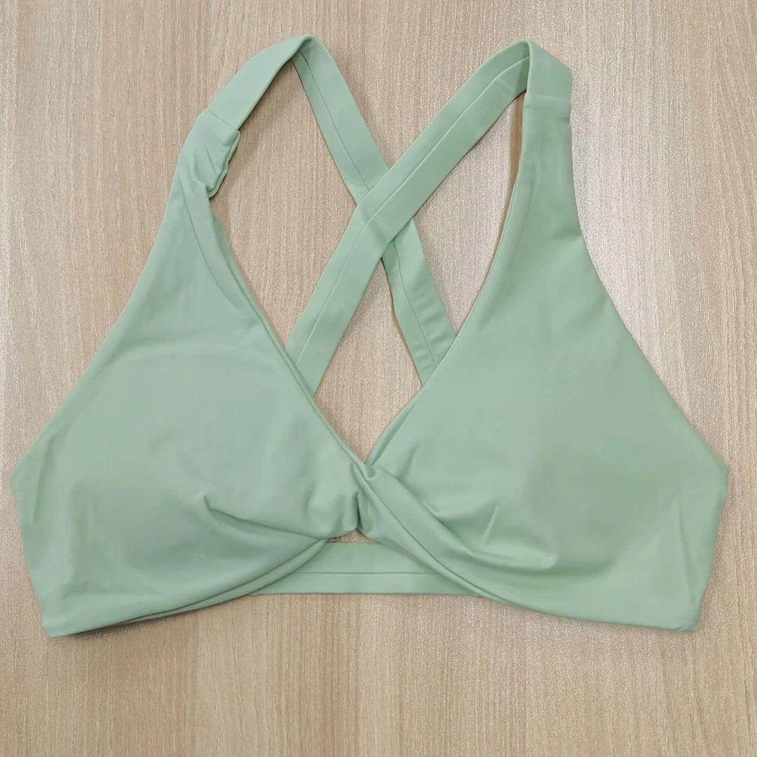 Ensemble Sport Femme Twist Workout - Brassière Yoga Fitness